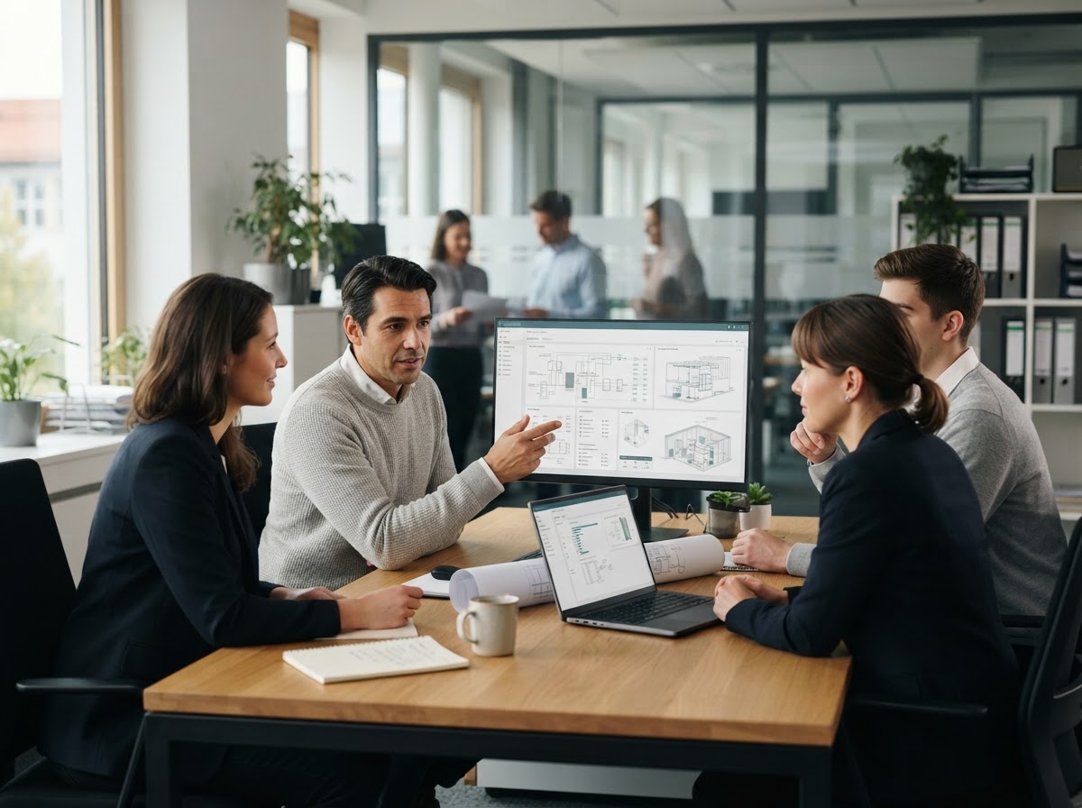 Harvion Pelavor Team bei der Arbeit an KI-gestützten Analysemodellen